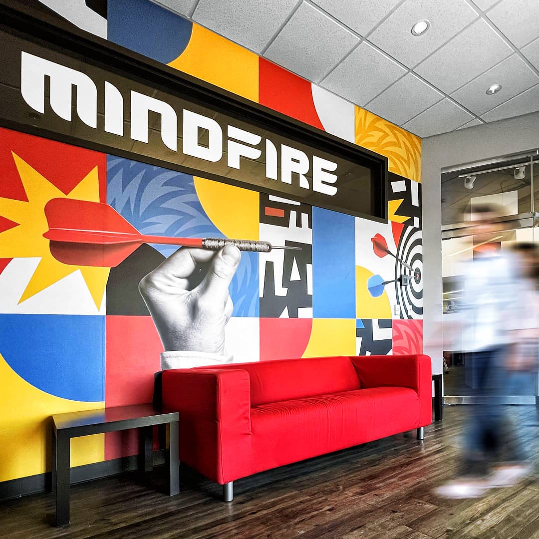 MindFire office entryway